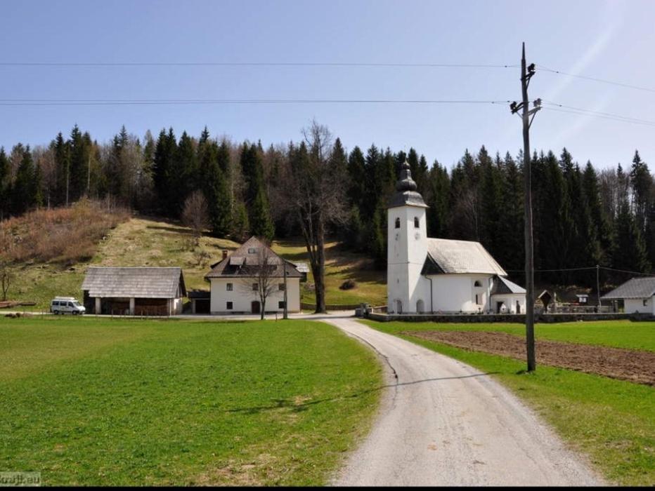 Tourist Farm Pr' Maretc Appartement Bohinjska Bistrica Buitenkant foto